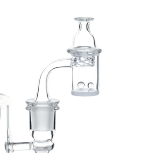 Cyclone Cap/Opaque Quartz Banger Set