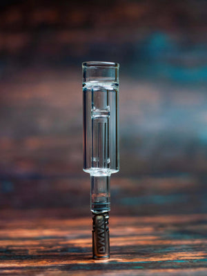 Straight tube bubbler