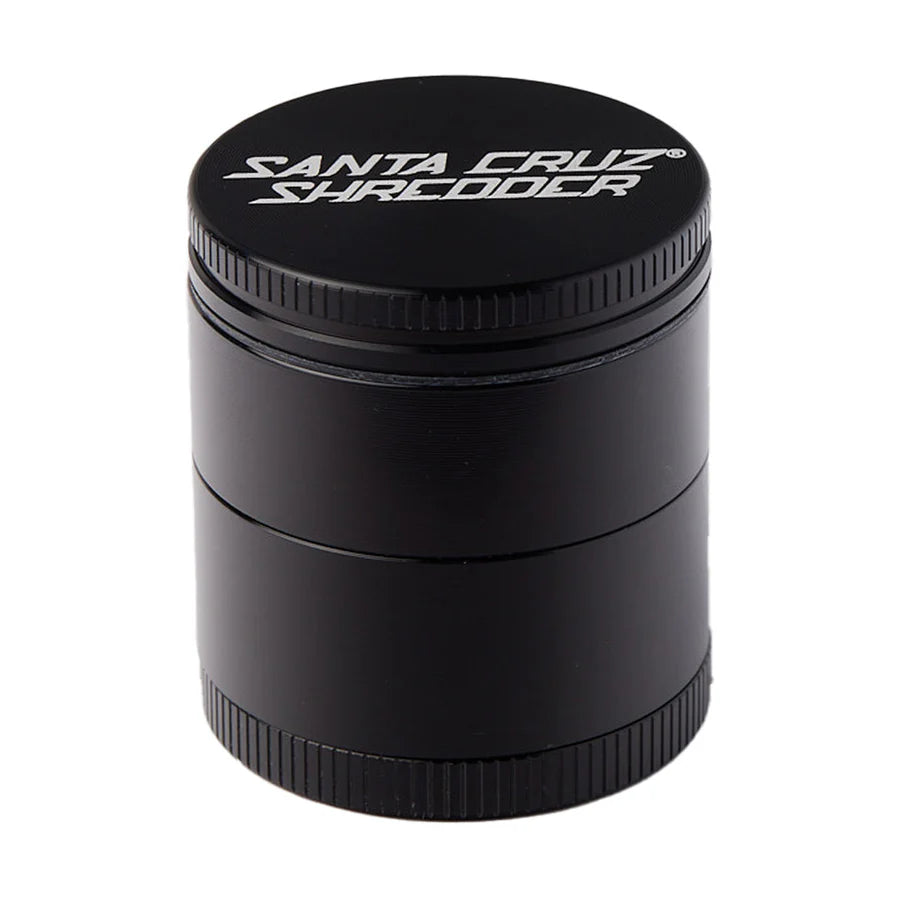 SANTA CRUZ Shredder Small 4 Piece Grinder Black