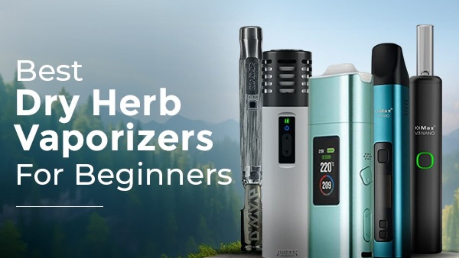 Best Dry Herb Vaporizers for Beginners