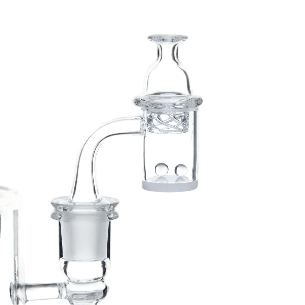 Cyclone Cap/Opaque Quartz Banger Set
