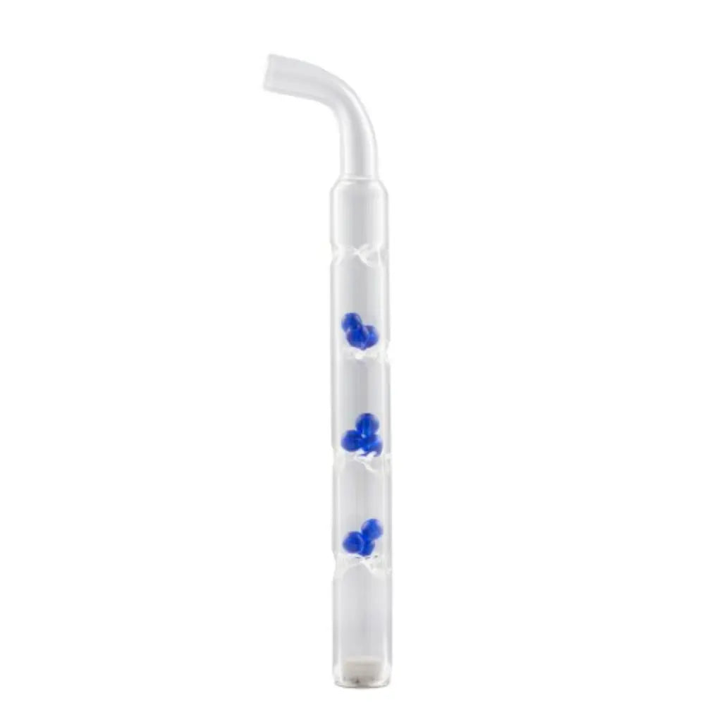 extra long 3D cooling stem with GLASS BALLS